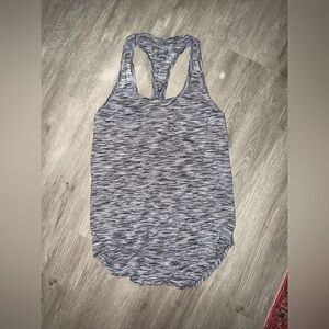 Lululemon Athletica Black and Gray Tank Top